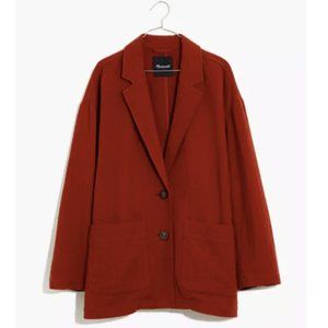 Madewell Diamond Jacquard Shaw Blazer, Size XS.